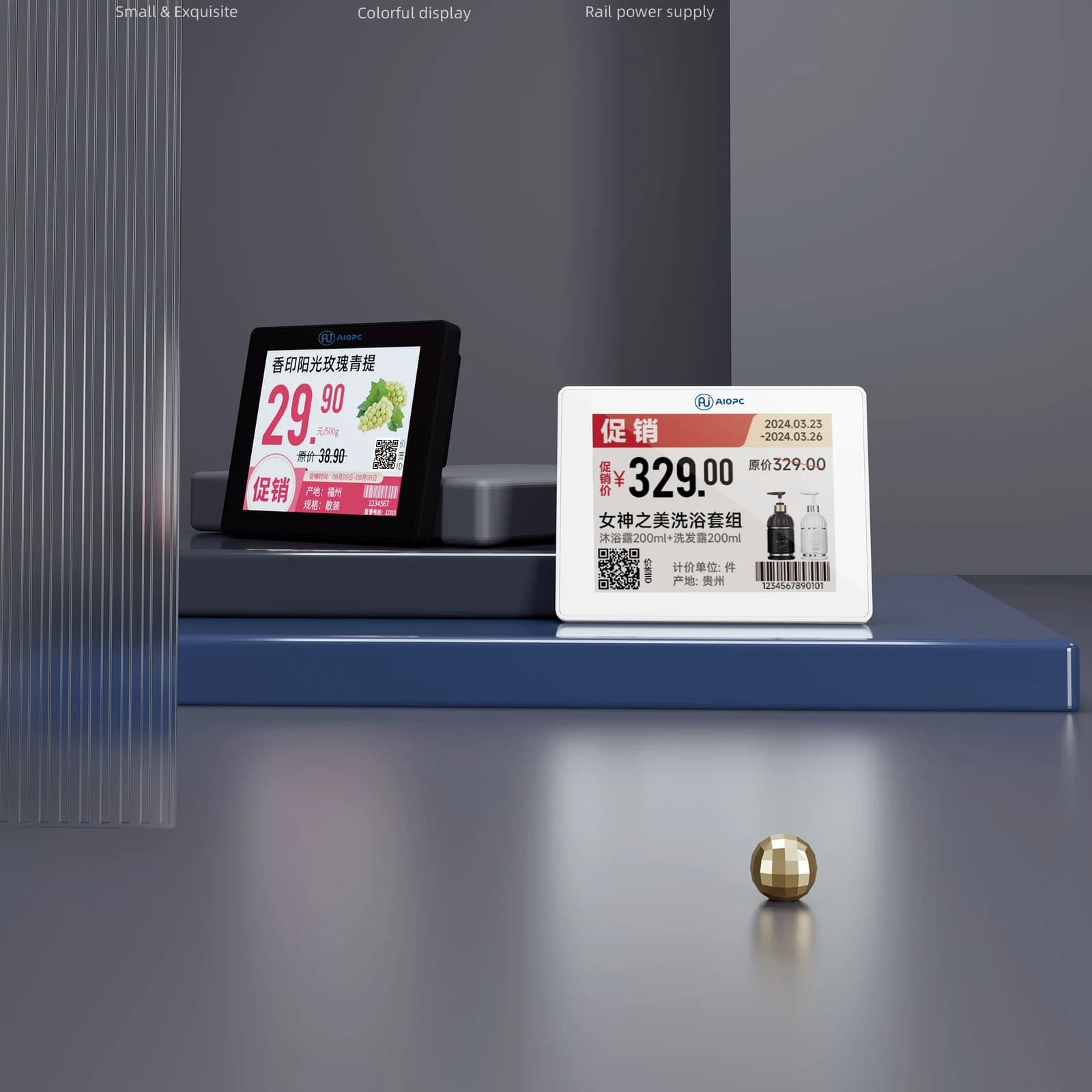 DS024 2.4-inch Full-color Smart ESL